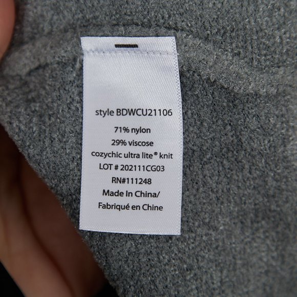 Barefoot Dreams CozyChic Ultra Lite Shawl Pointelle Cardigan Women's S/M NWT - Picture 8 of 9